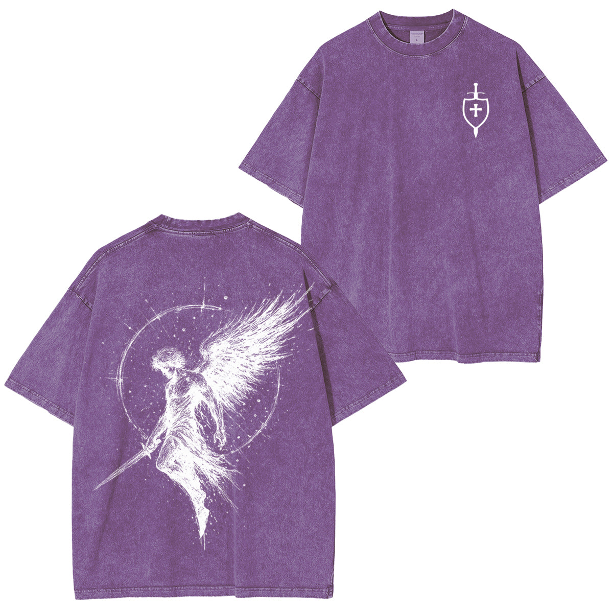 Fallen but Faithful Unisex Washed T-Shirt