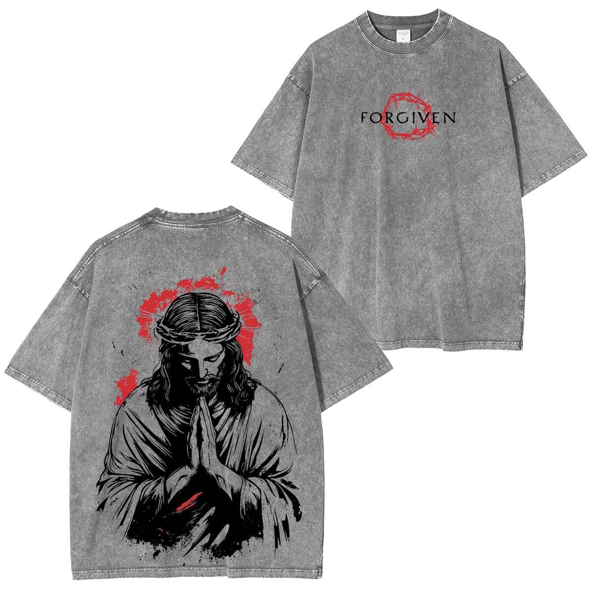 Jesus Christ Washed T-shirt/Crewneck/Hoodie