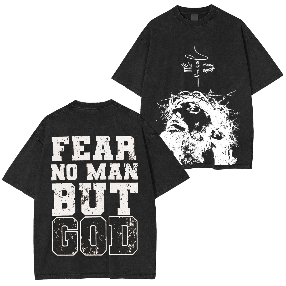 Jesussaves :Trusting Jesus in every season Washed Unisex T-Shirt