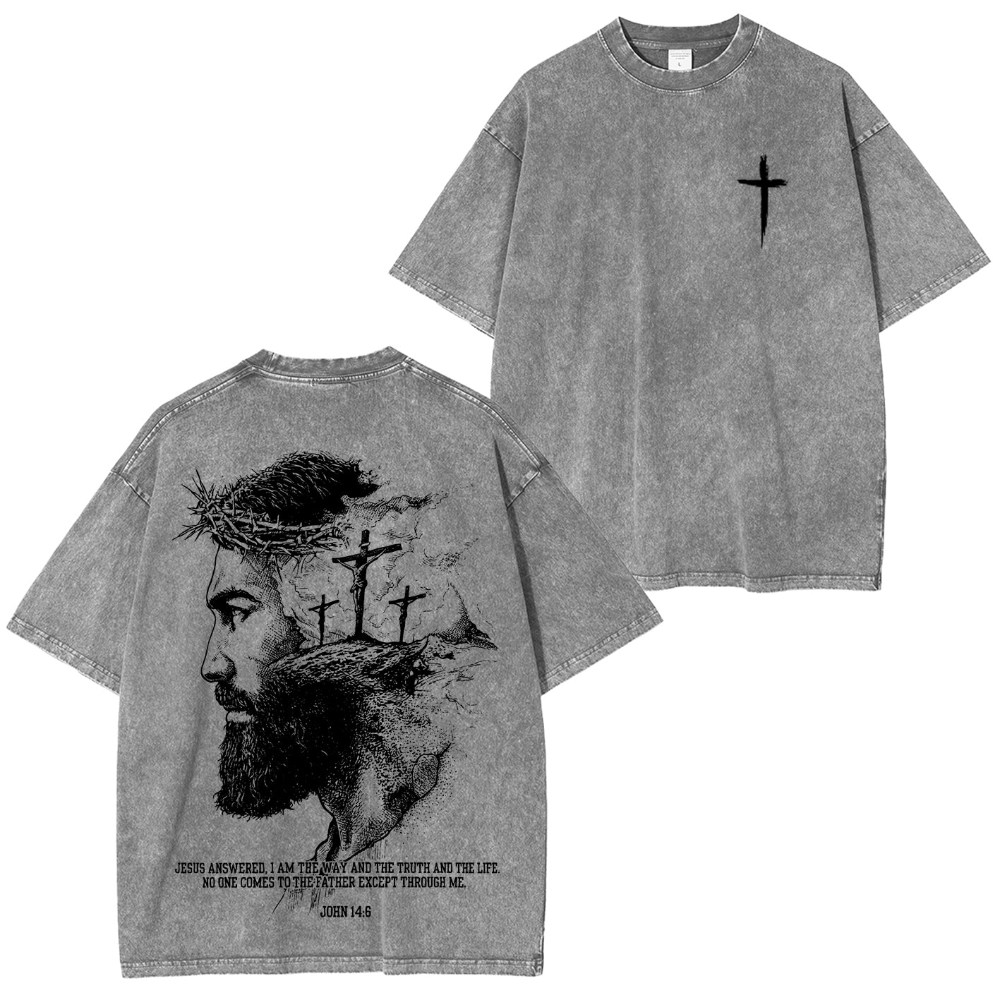 The Way The Truth The Life Vintage Washed T-shirt/Crewneck/Hoodie