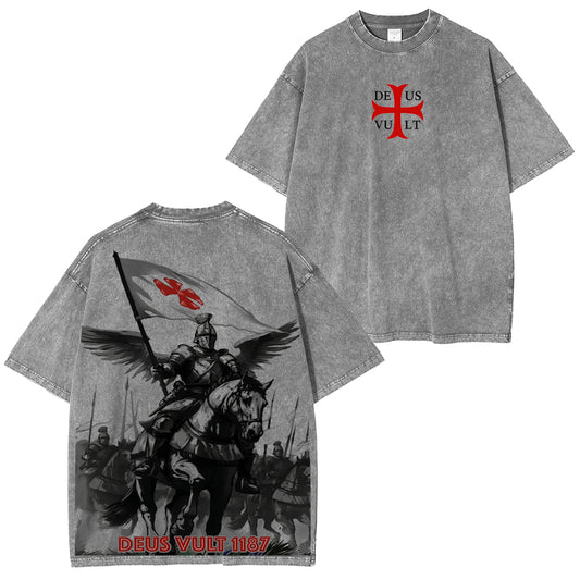 Jesus Resurrection Glory Washed Unisex T-Shirt
