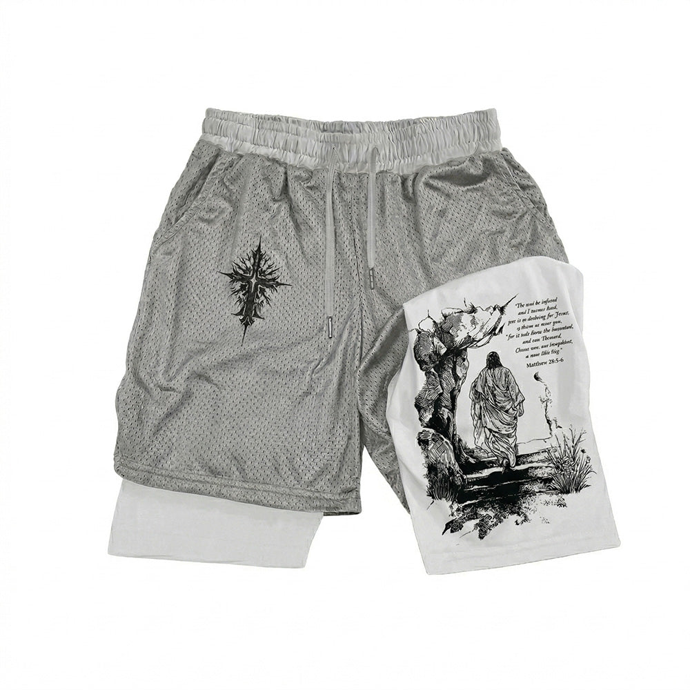 Lamb of God Workout Shorts