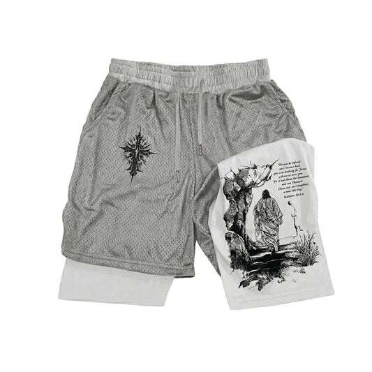 Lamb of God Workout Shorts