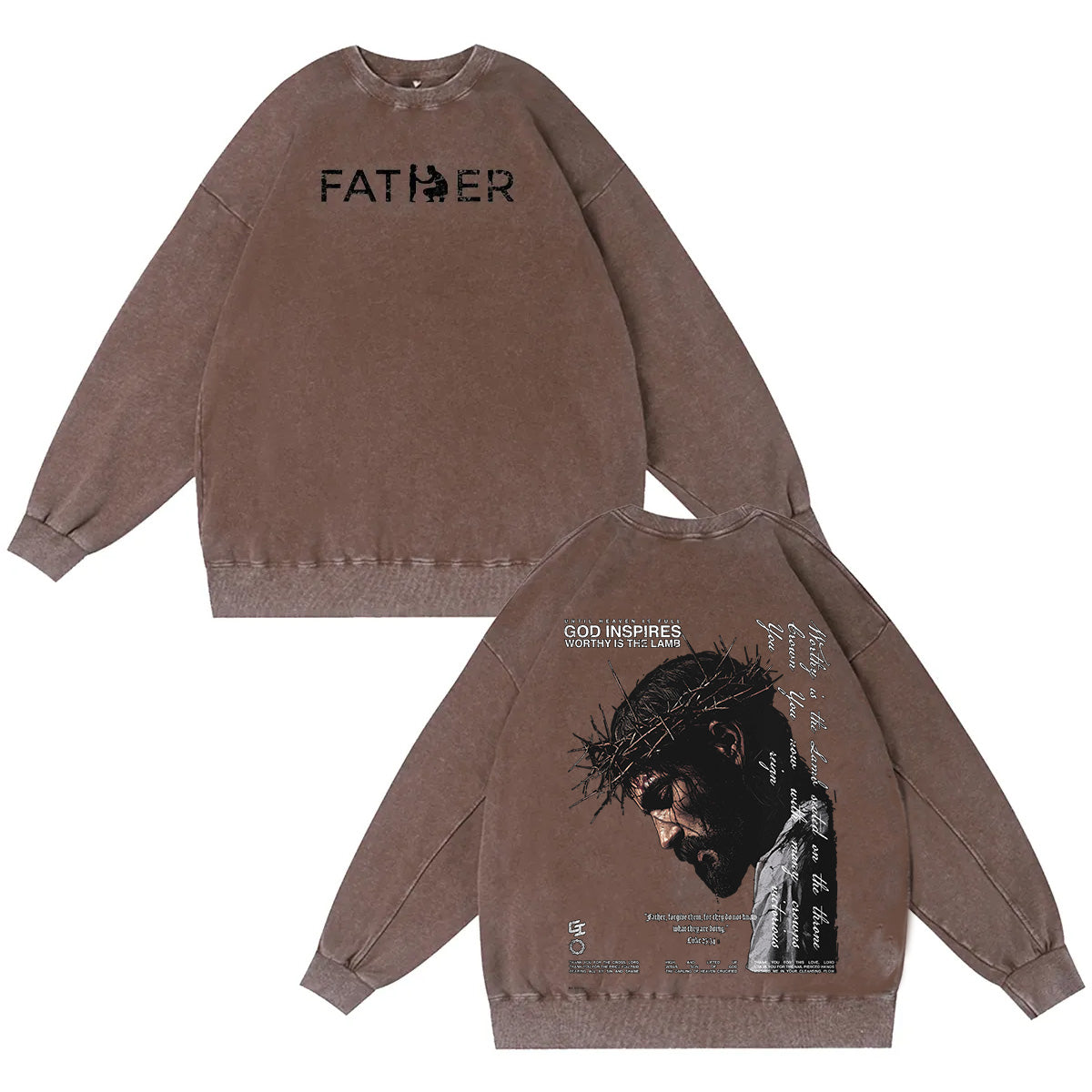 Father Forgive Them Washed T-shirt/Crewneck/Hoodie