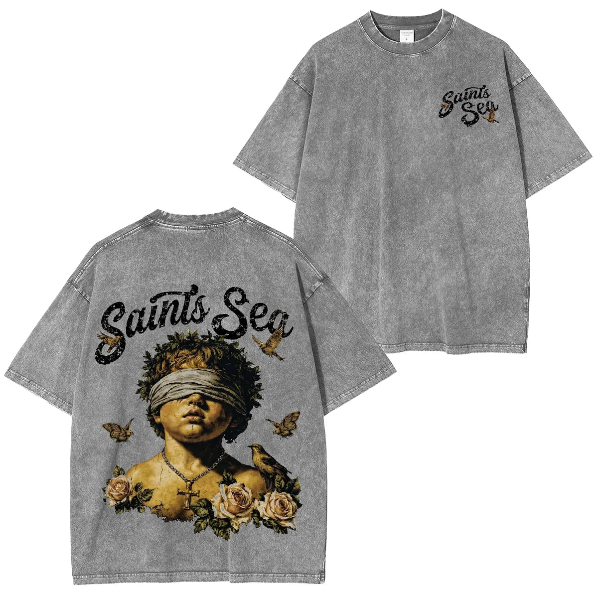 Saints See Vintage Washed Faith Tee