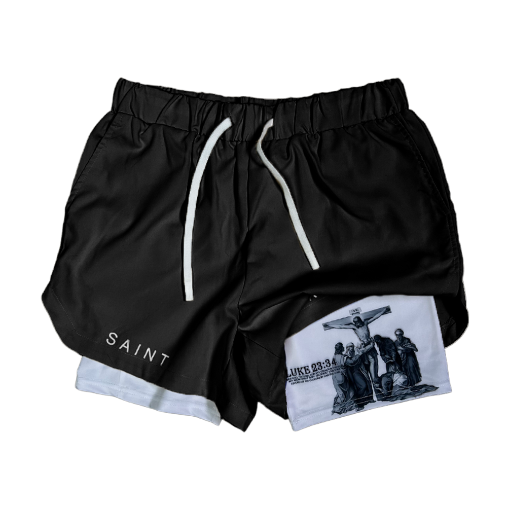 Luke 23:34 Performance  Gym shorts