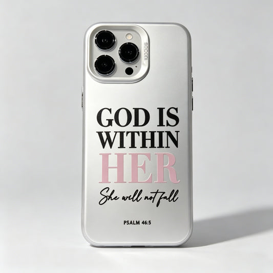 Christian Artworkshop Psalm 46:5 Spiritual Assurance Phone Case