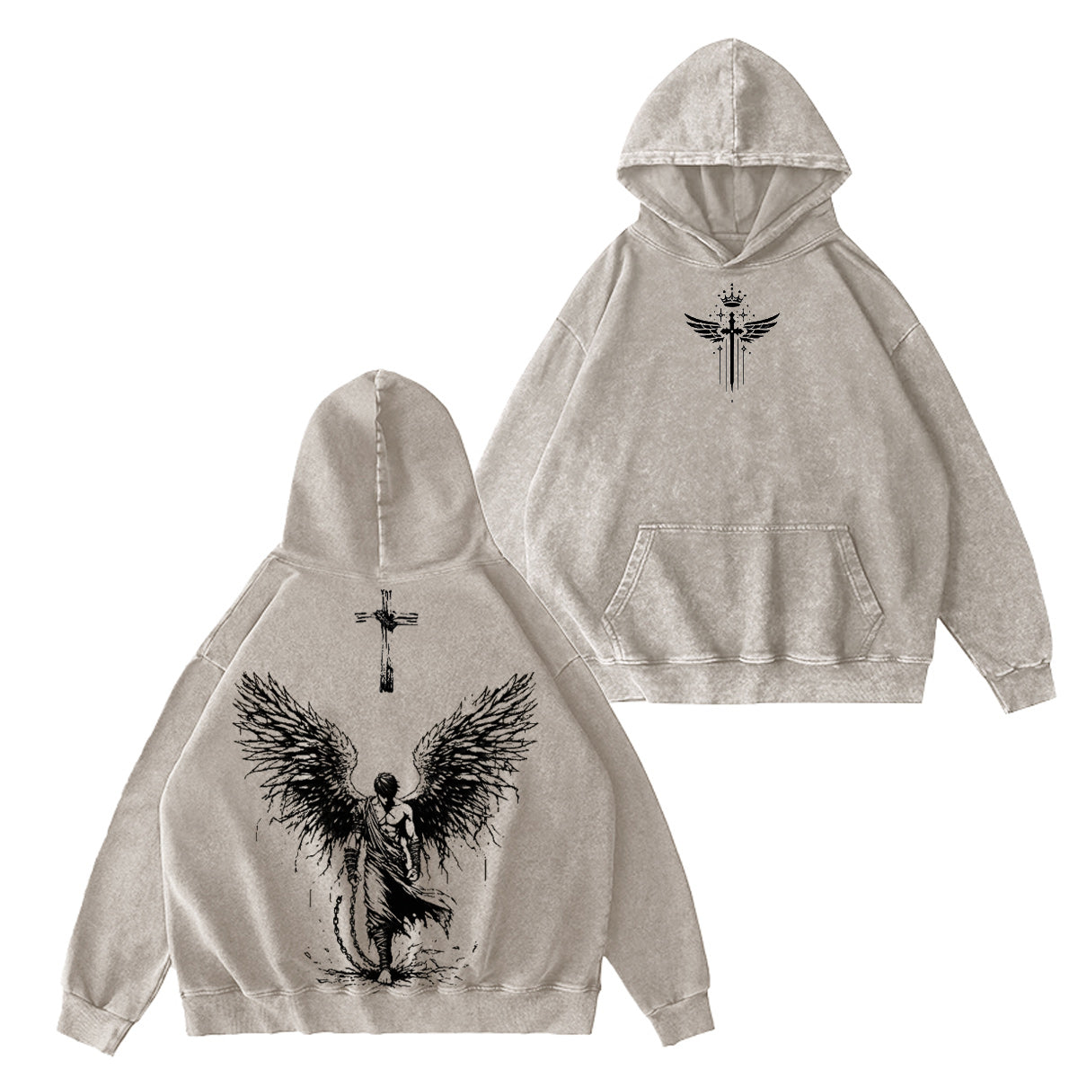 Fallen Angel Vintage Washed T-shirt/Crewneck/Hoodie