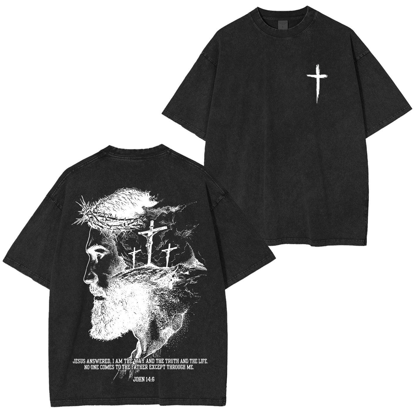 The Way The Truth The Life Vintage Washed T-shirt/Crewneck/Hoodie