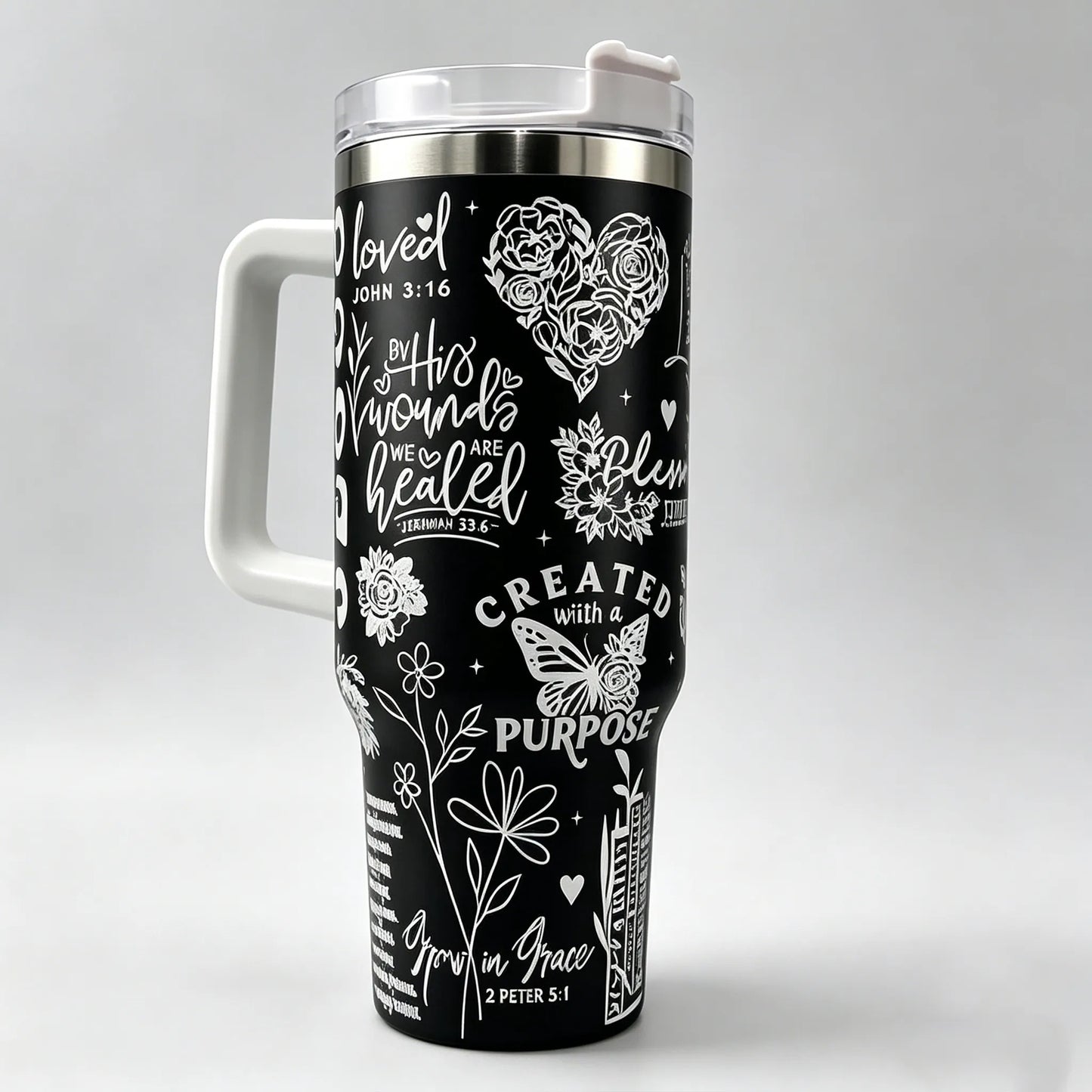 Bible Verses Tumbler 30oz/40oz