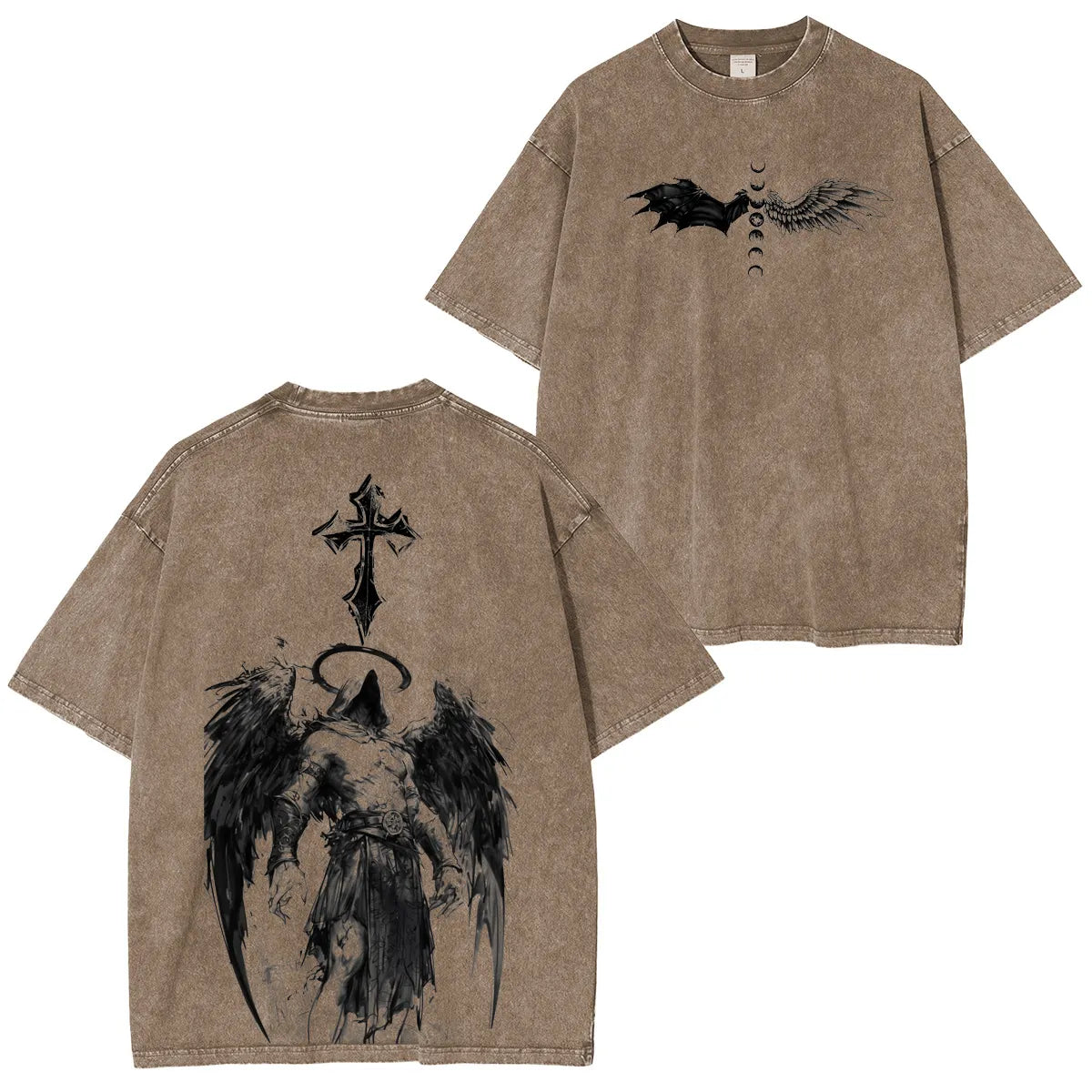 Angel of the Cross Washed Unisex T-Shirt