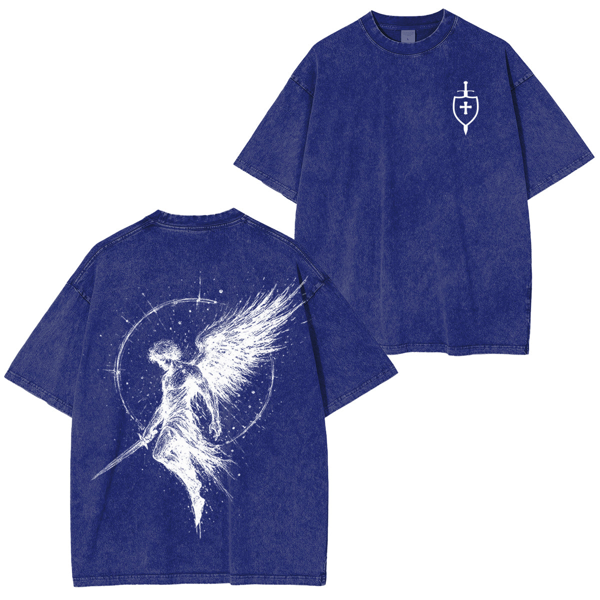 Fallen but Faithful Unisex Washed T-Shirt