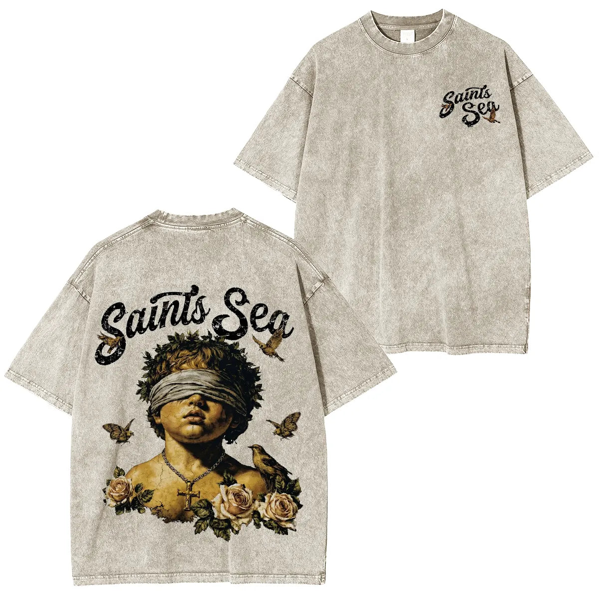 Saints See Vintage Washed Faith Tee