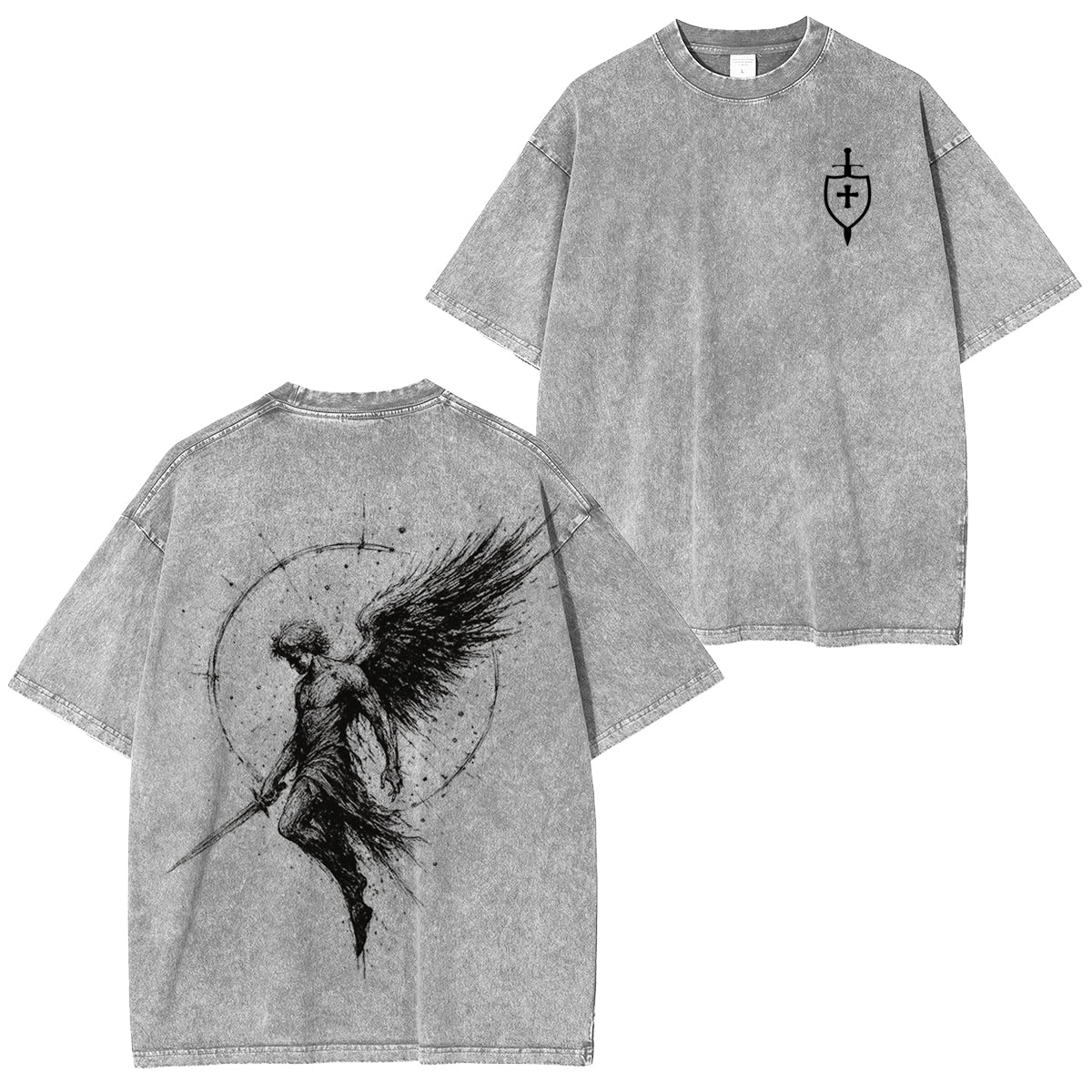 Fallen but Faithful Unisex Washed T-Shirt