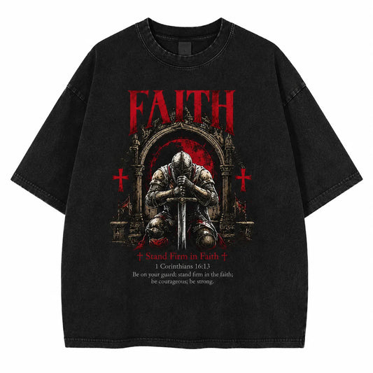 Stand Firm Vintage Washed T-Shirt/Crewneck/Hoodie