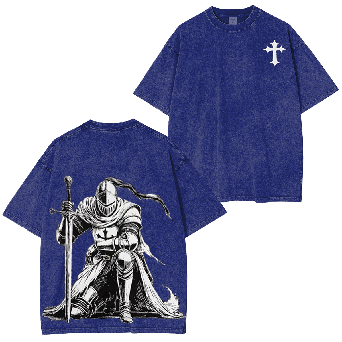 Knight of Conviction Unisex Washed T-Shirt