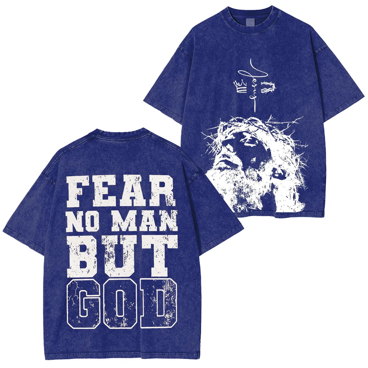 Jesussaves :Trusting Jesus in every season Washed Unisex T-Shirt