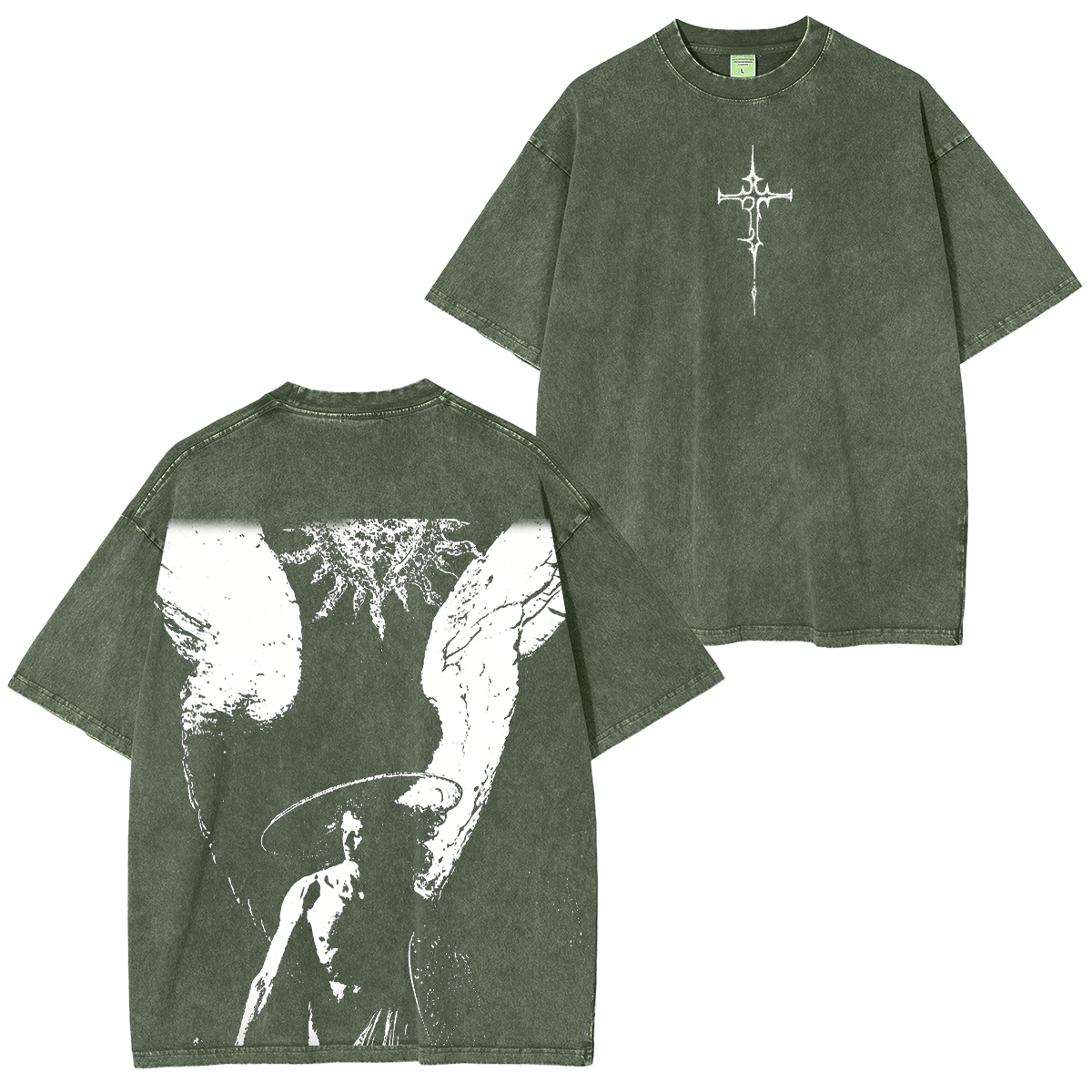 Jesus pump cover Vintage Washed Unisex T-Shirt
