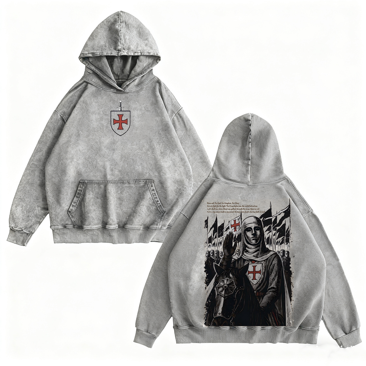 Crowned by Faith Vintage Washed T-shirt/Crewneck/Hoodie