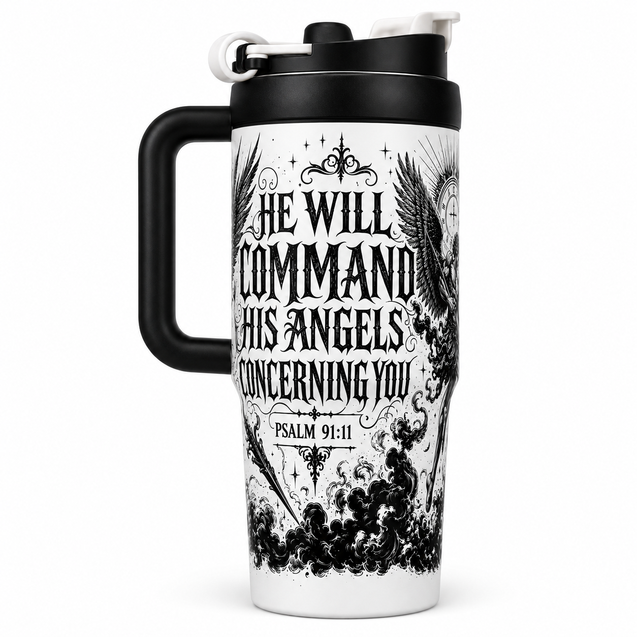 Armor of God Angel Travel Tumbler