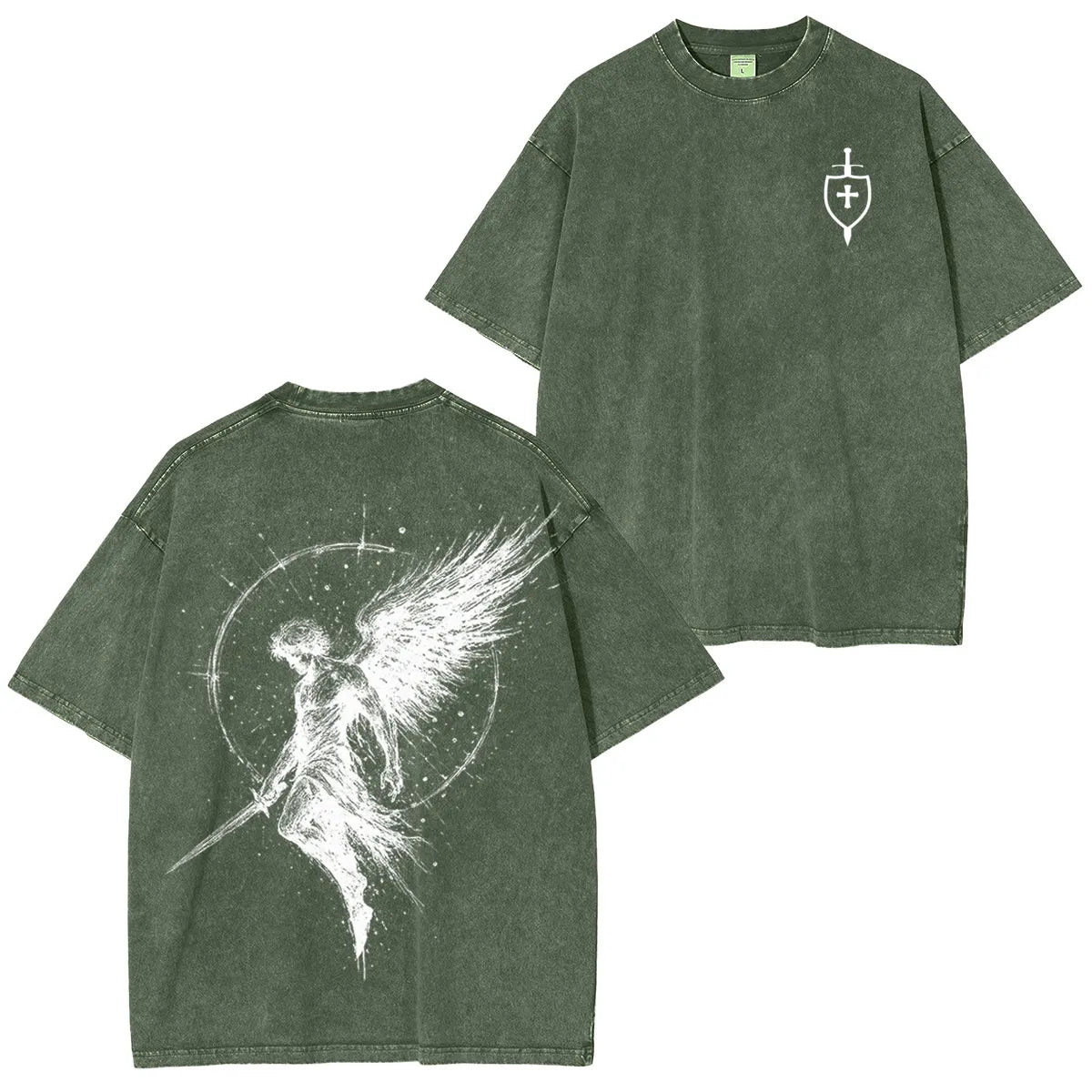 Fallen but Faithful Unisex Washed T-Shirt