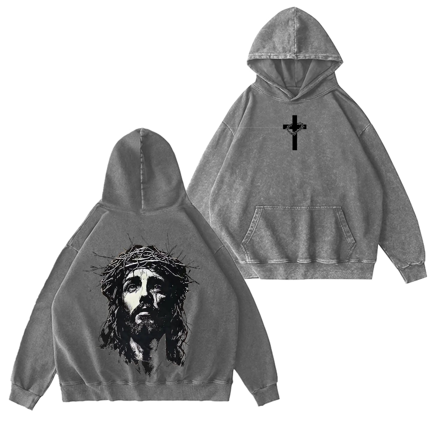 Crown Of Thorns Vintage Washed T-shirt/Crewneck/Hoodie