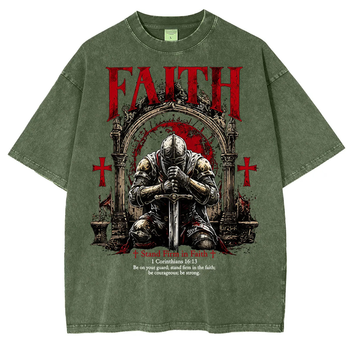 Stand Firm Vintage Washed T-Shirt/Crewneck/Hoodie
