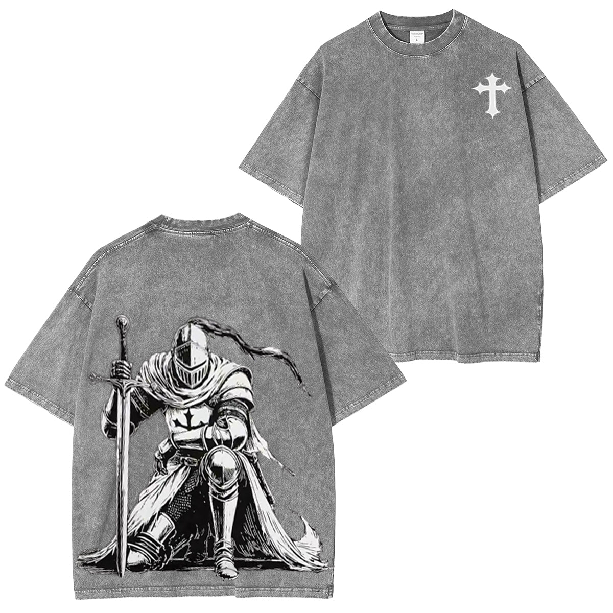 Knight of Conviction Unisex Washed T-Shirt