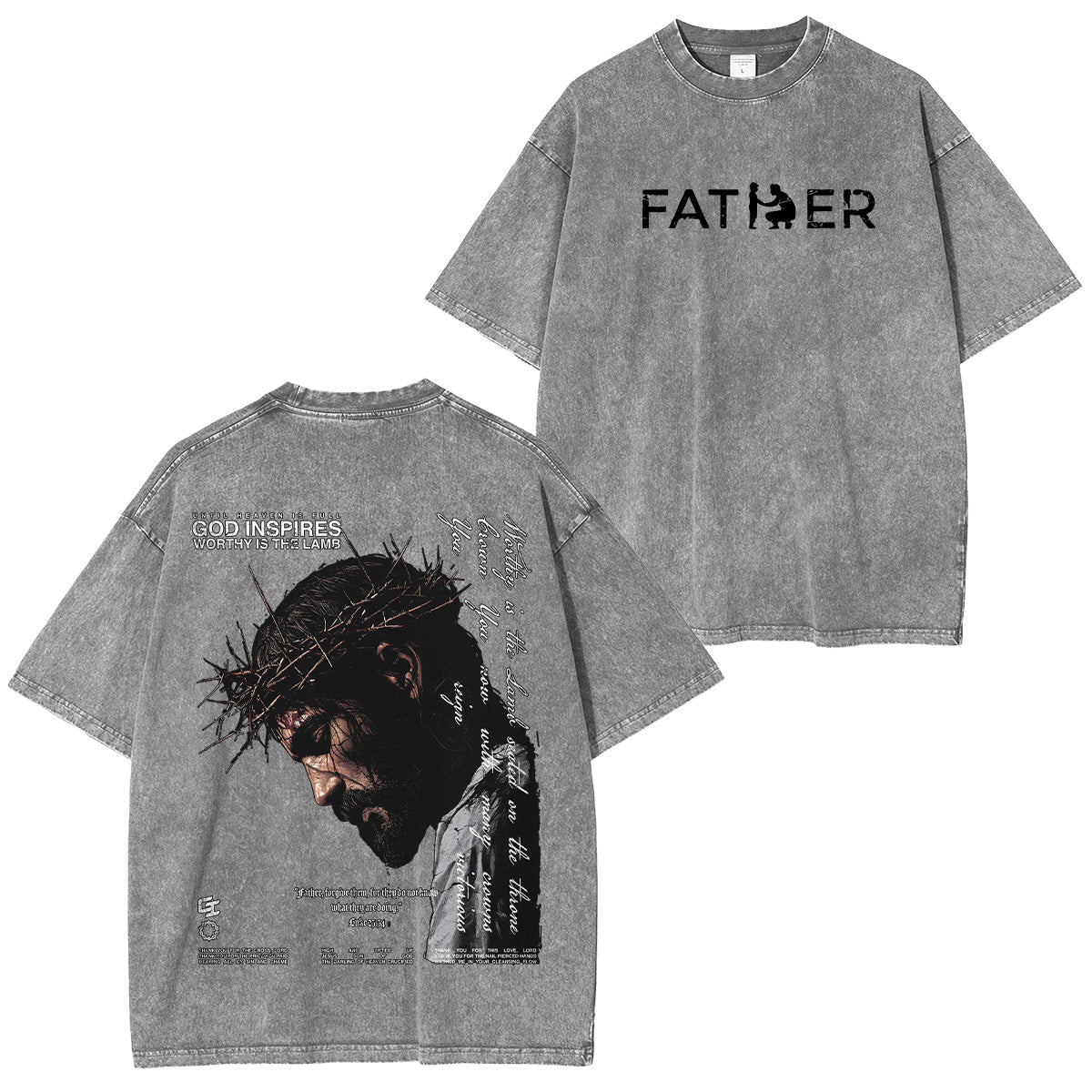 Father Forgive Them Washed T-shirt/Crewneck/Hoodie