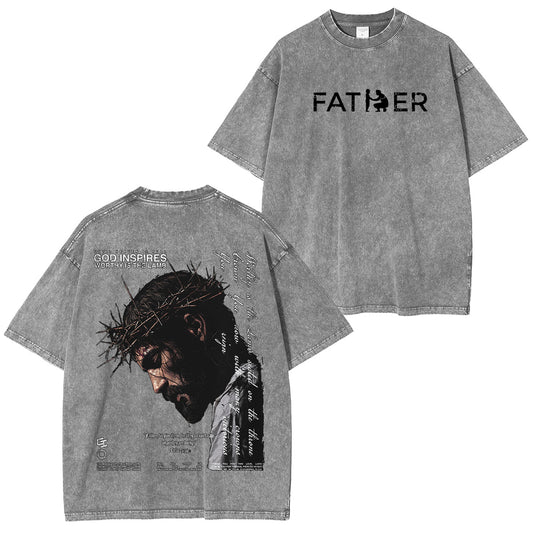 Father Forgive Them Washed T-shirt/Crewneck/Hoodie