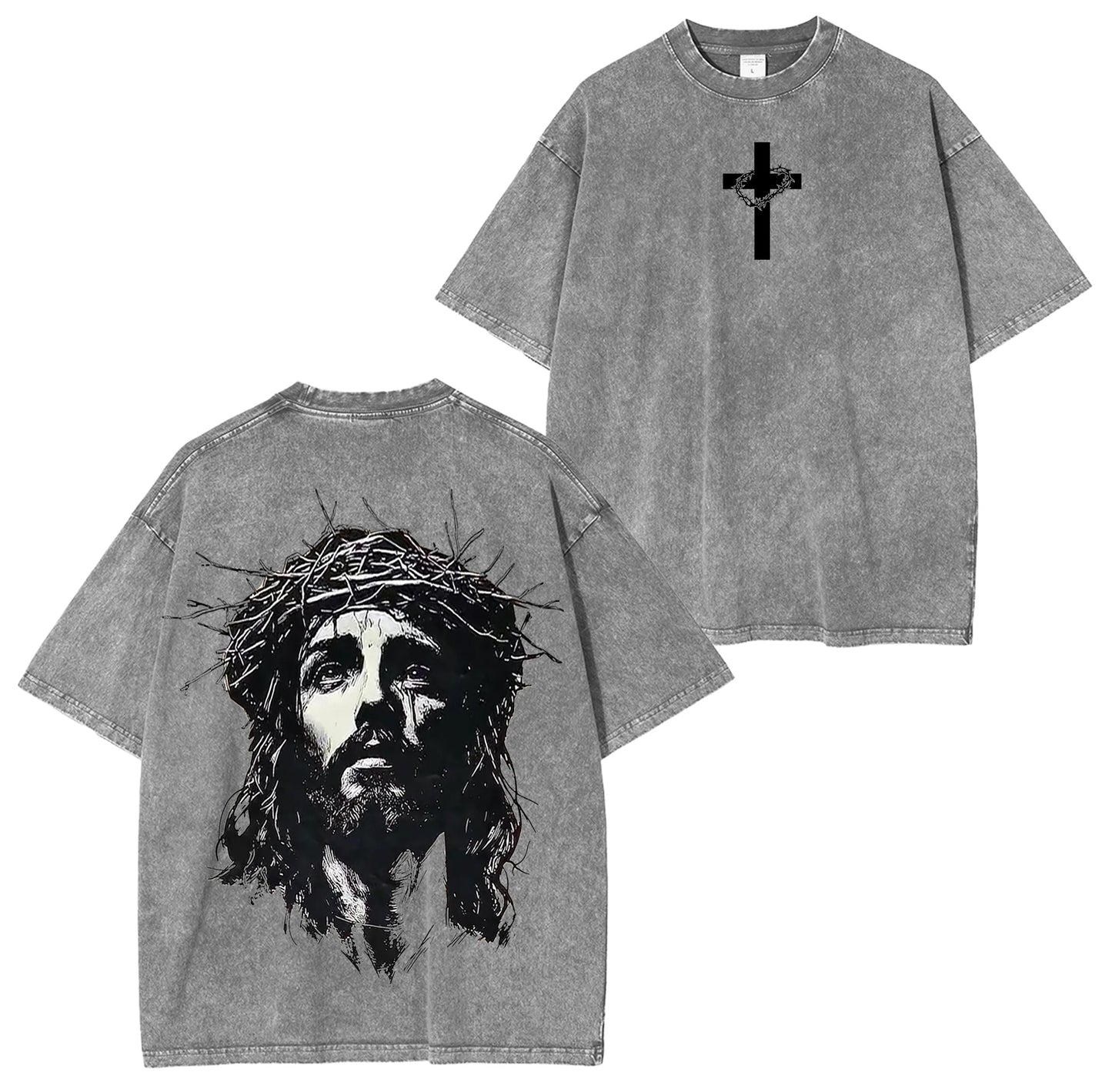 Crown Of Thorns Vintage Washed T-shirt/Crewneck/Hoodie