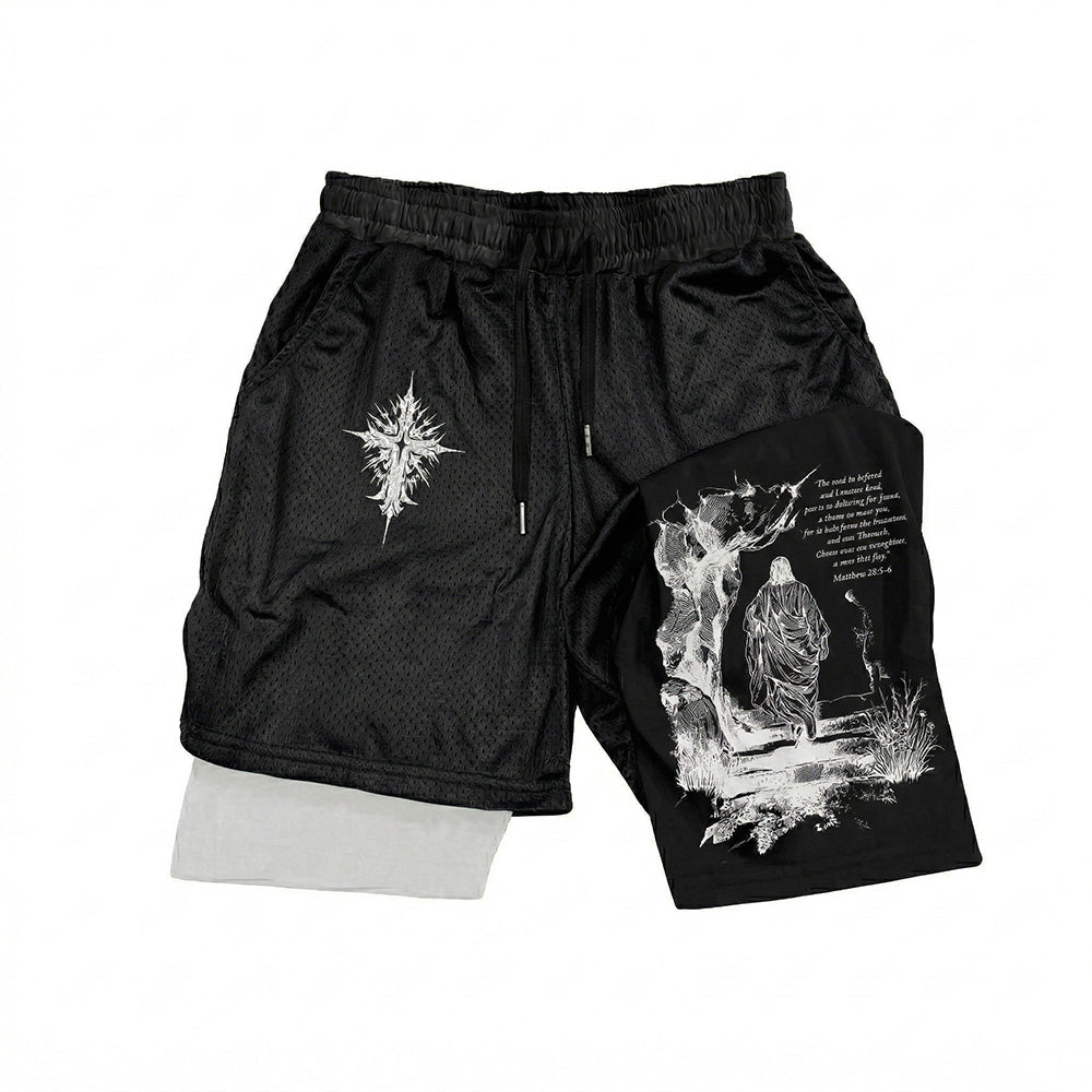 Lamb of God Workout Shorts