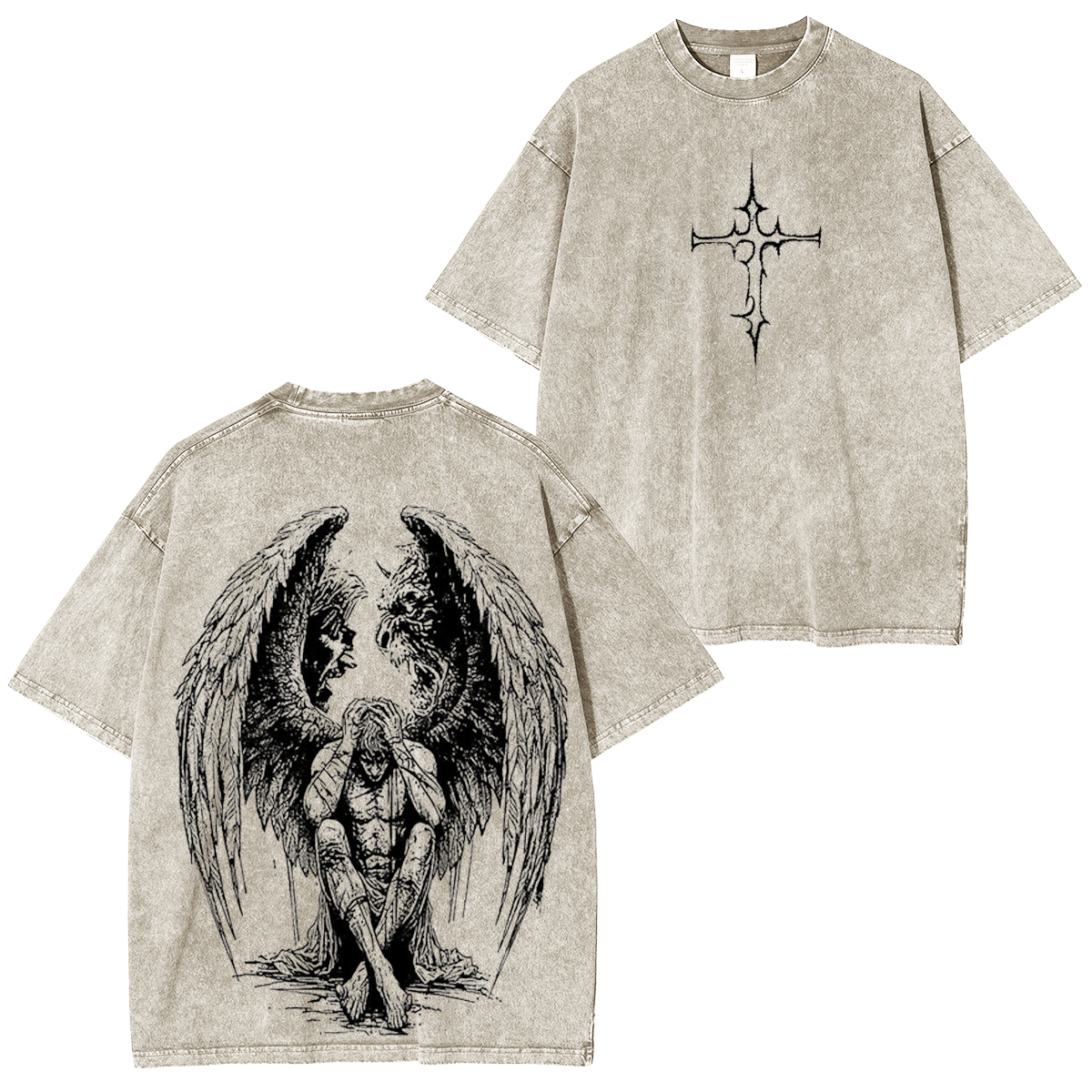 DUALITY | Fallen Within Vintage Washed T-shirt/Crewneck/Hoodie