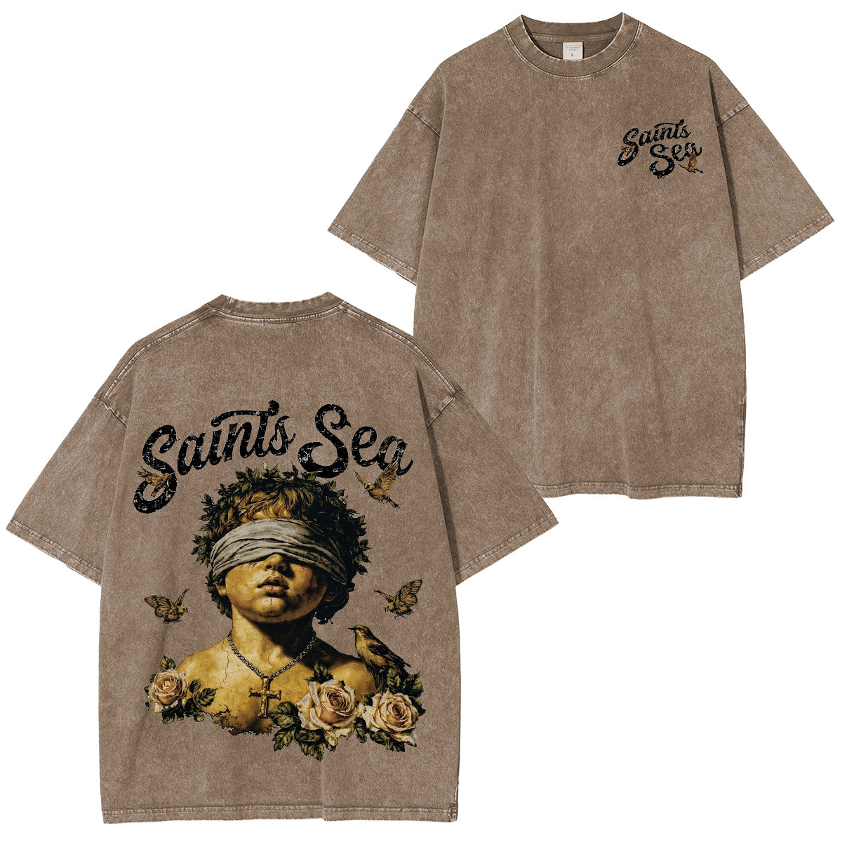 Saints See Vintage Washed Faith Tee