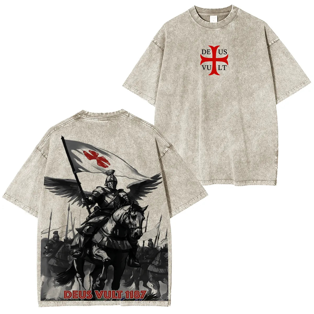 Jesus Resurrection Glory Washed Unisex T-Shirt