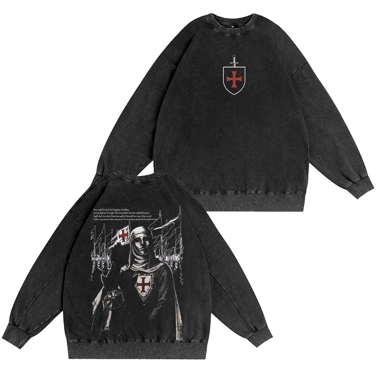 Crowned by Faith Vintage Washed T-shirt/Crewneck/Hoodie