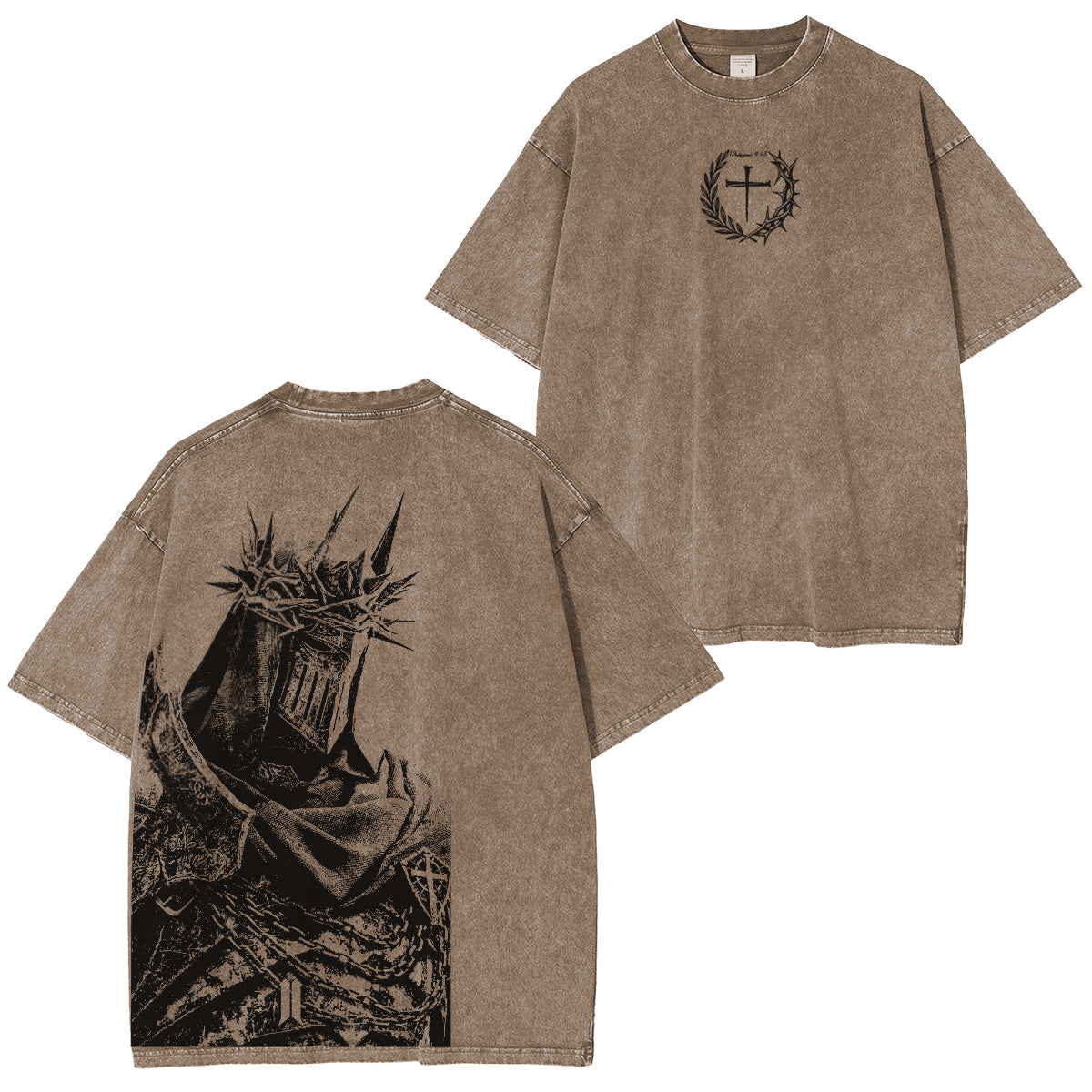Black Knight Washed Unisex T-Shirt