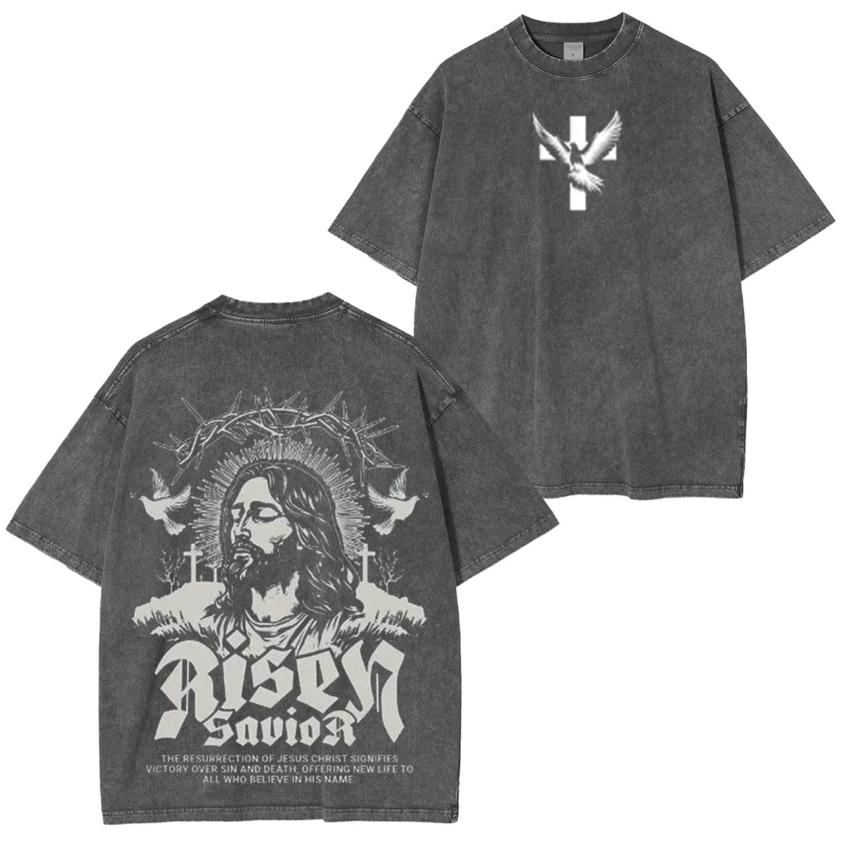 Jesuss Eternally Begotten Unisex Washed T-shirt