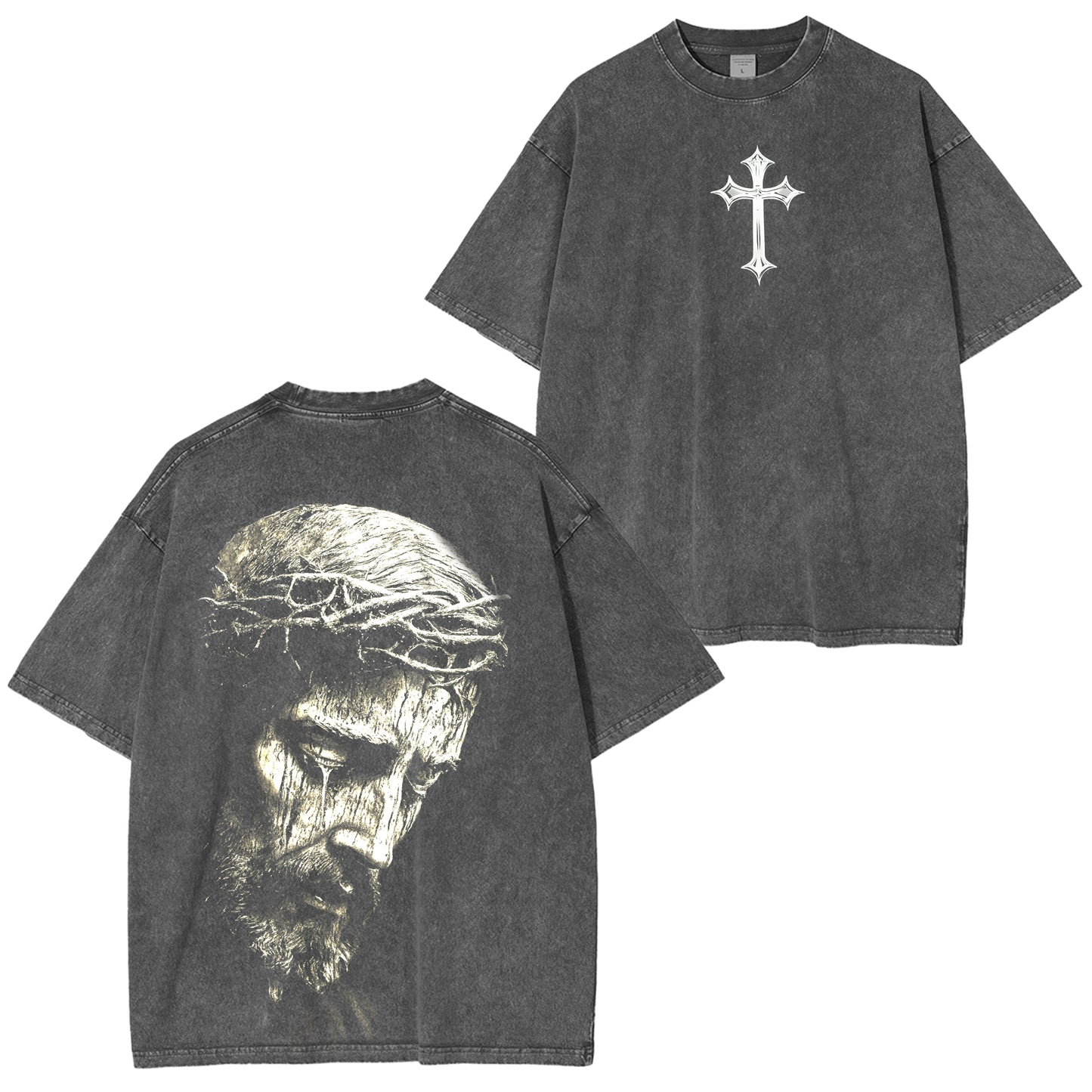 Crown Of Thorns Vintage Washed Unisex T-Shirt