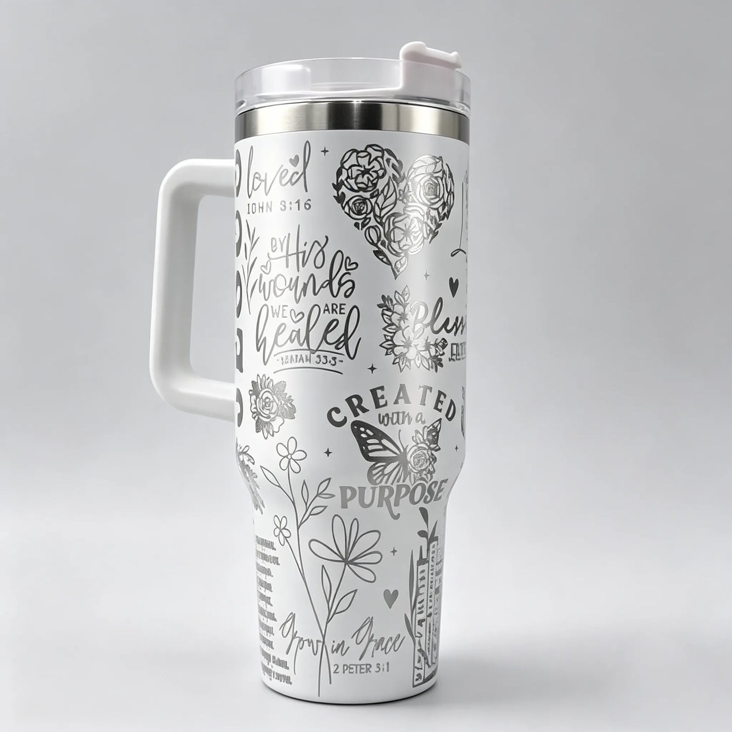 Bible Verses Tumbler 30oz/40oz