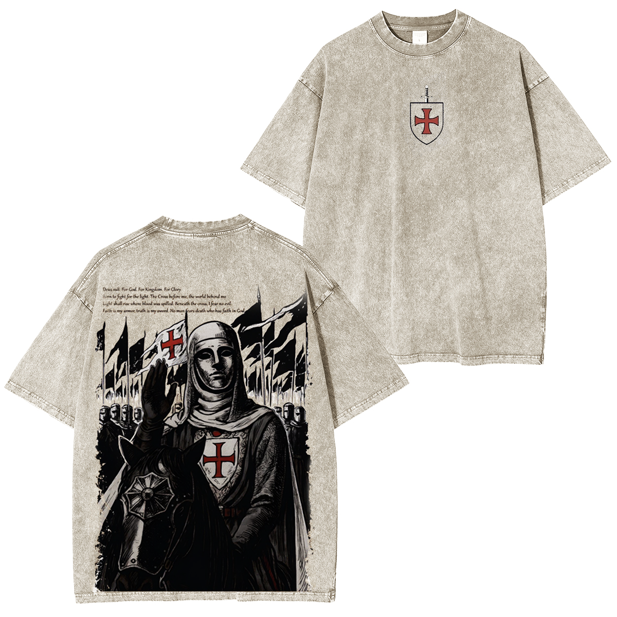 Crowned by Faith Vintage Washed T-shirt/Crewneck/Hoodie