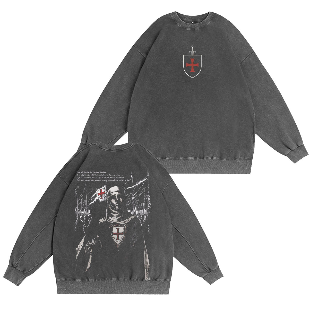 Crowned by Faith Vintage Washed T-shirt/Crewneck/Hoodie