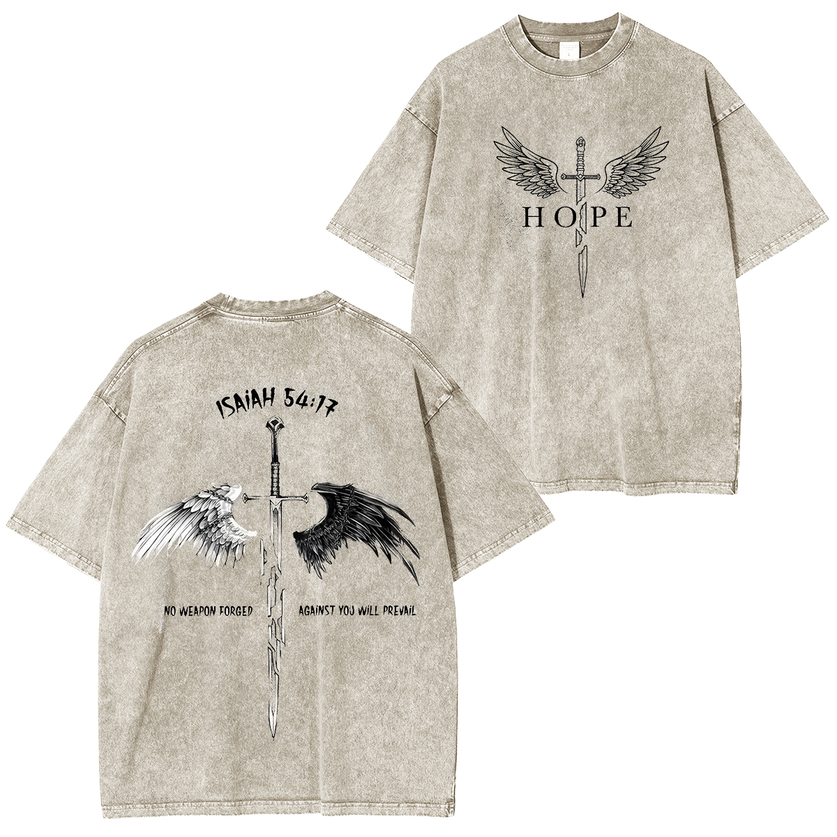 Christian Faith Washed T-shirt/Crewneck/Hoodie