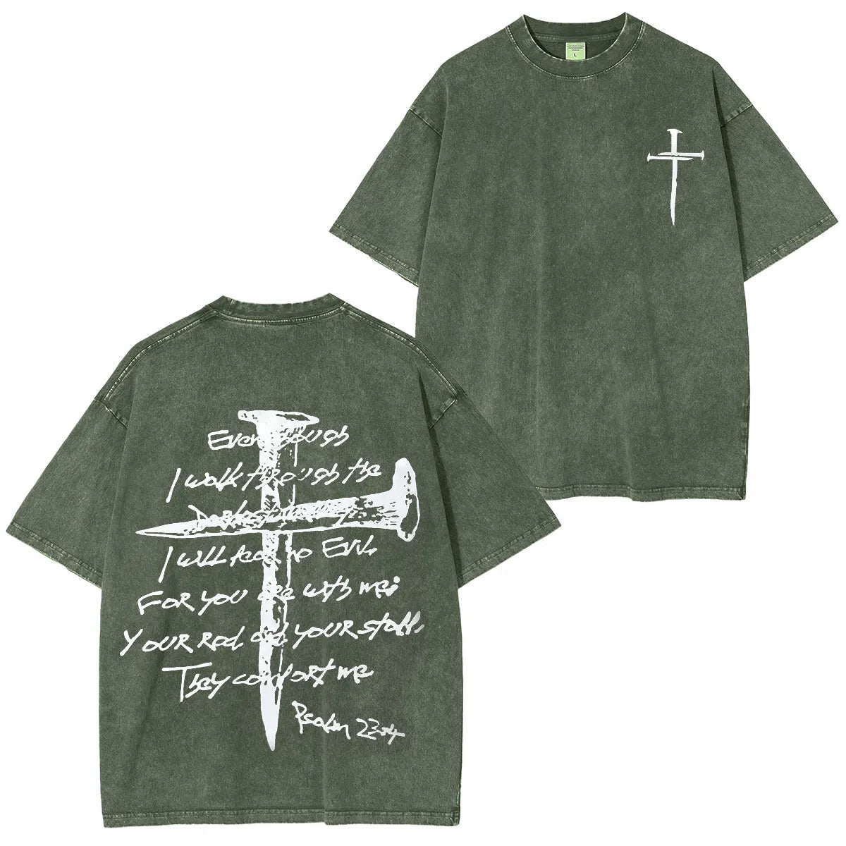 The Way, The Truth, The Life Vintage Washed Unisex T-Shirt