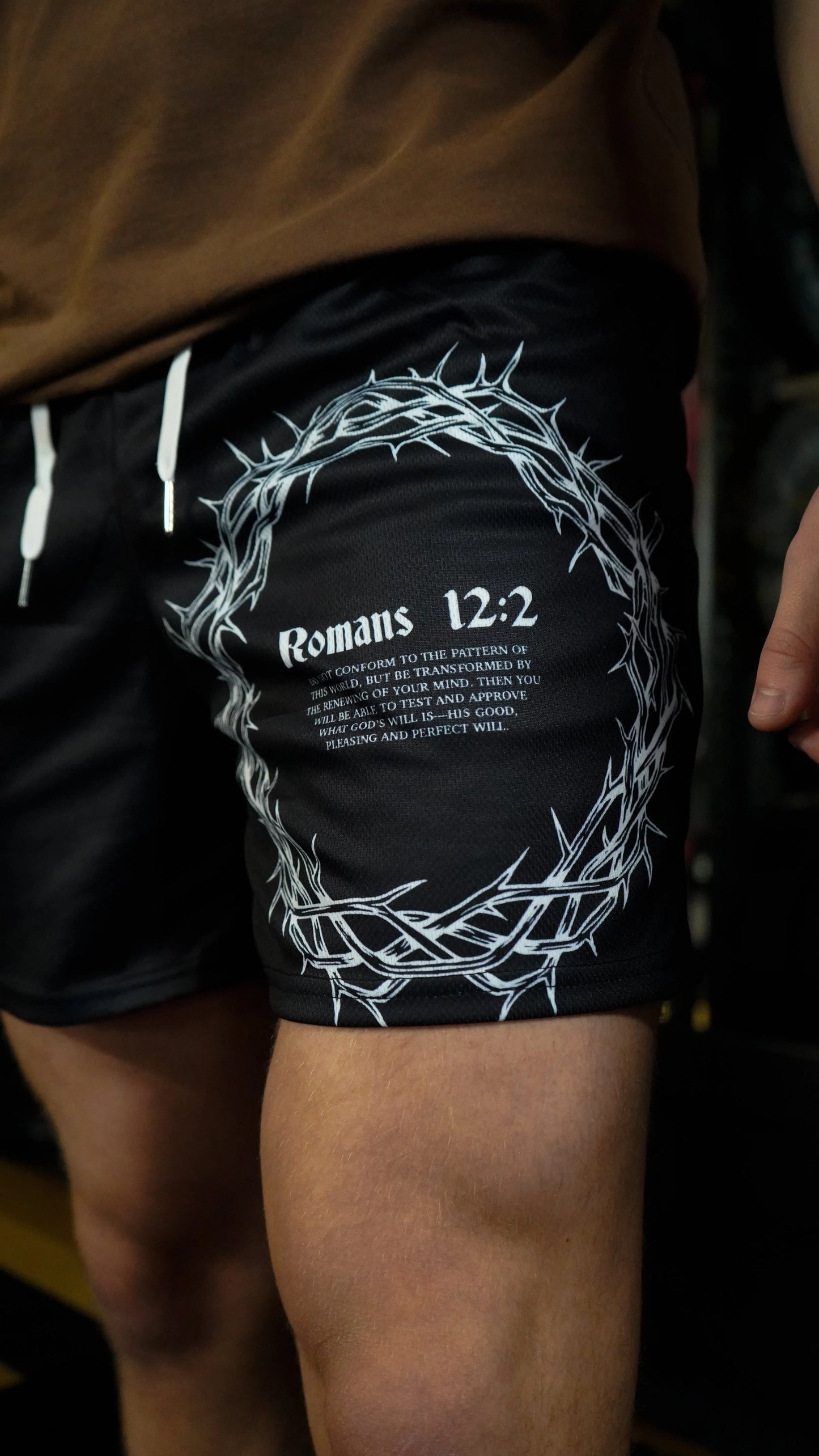 Crown of Thorns Gym Shorts