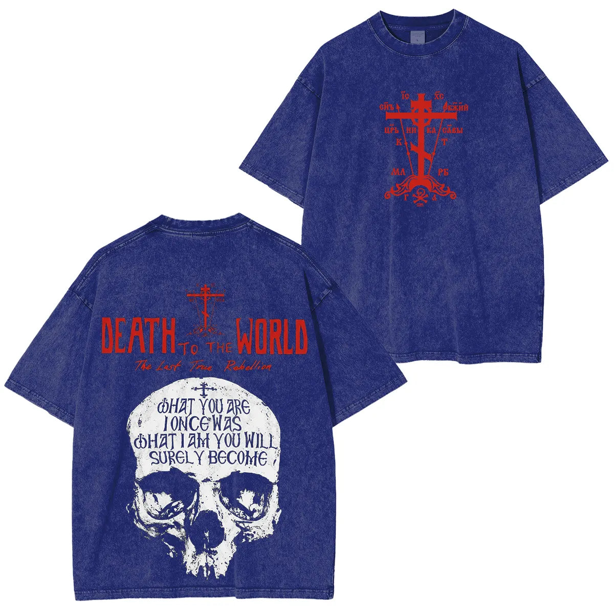 Death Row Doberman Washed Unisex T-Shirt