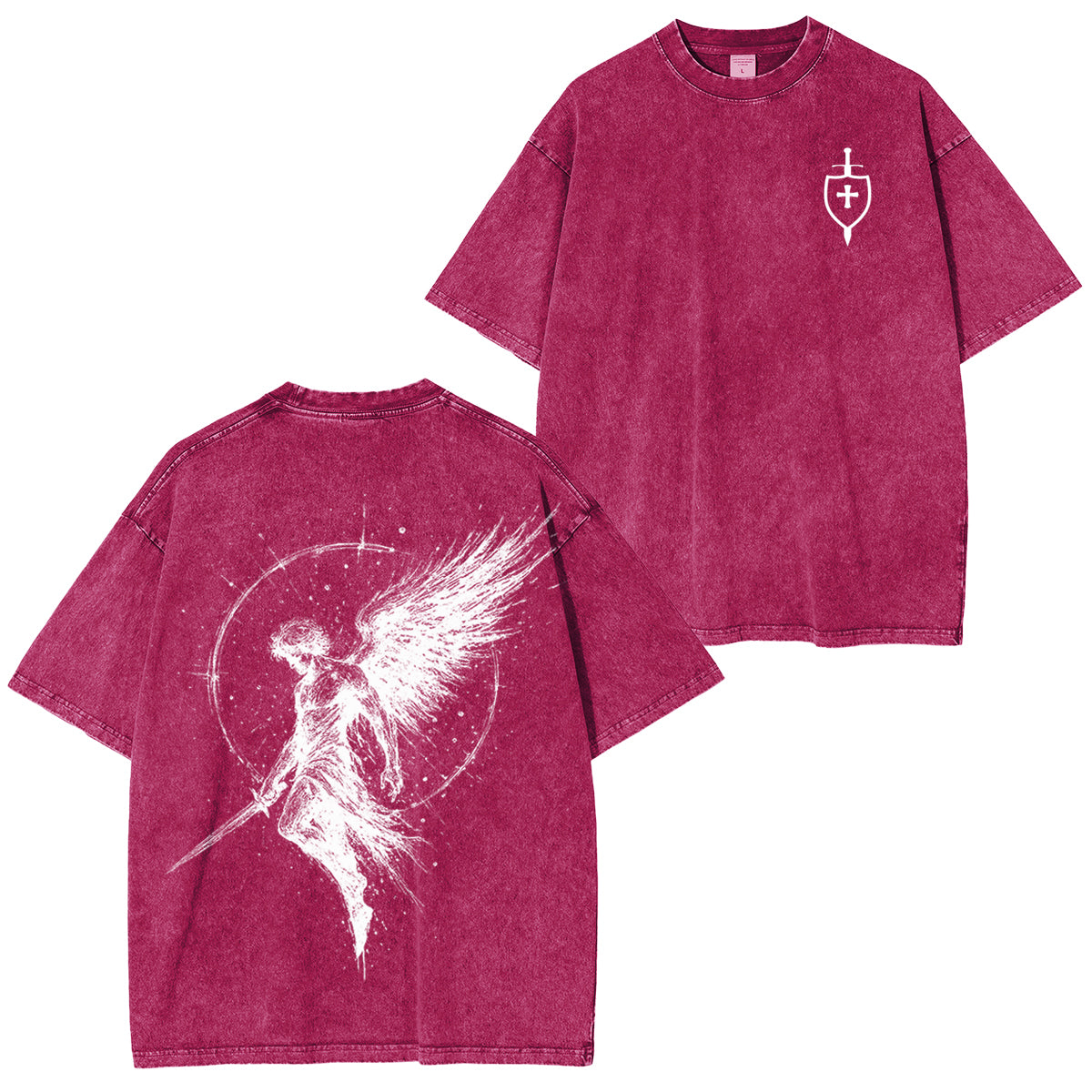 Fallen but Faithful Unisex Washed T-Shirt