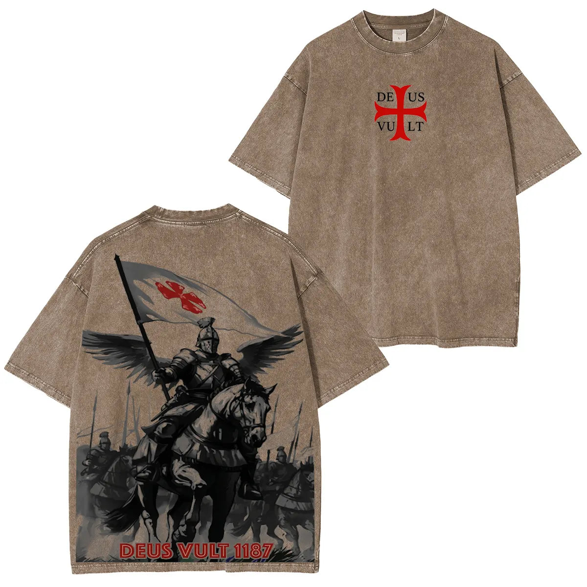 Jesus Resurrection Glory Washed Unisex T-Shirt