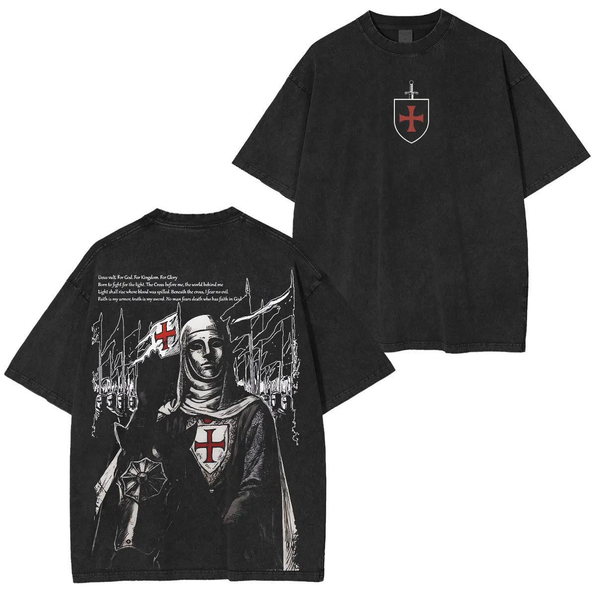 Crowned by Faith Vintage Washed T-shirt/Crewneck/Hoodie