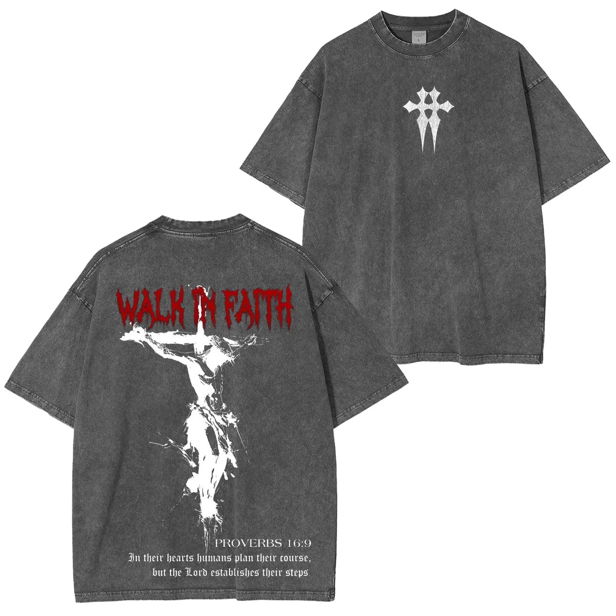 WalkIn Faith Washed T-shirt/Crewneck/Hoodie